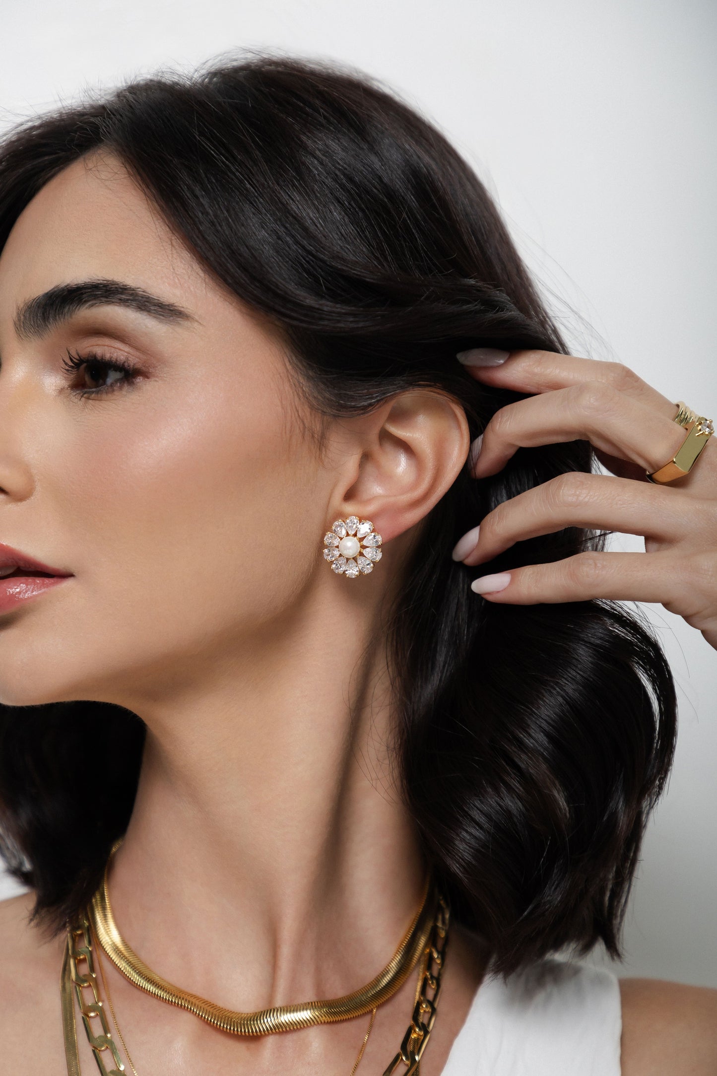 Floral Studs