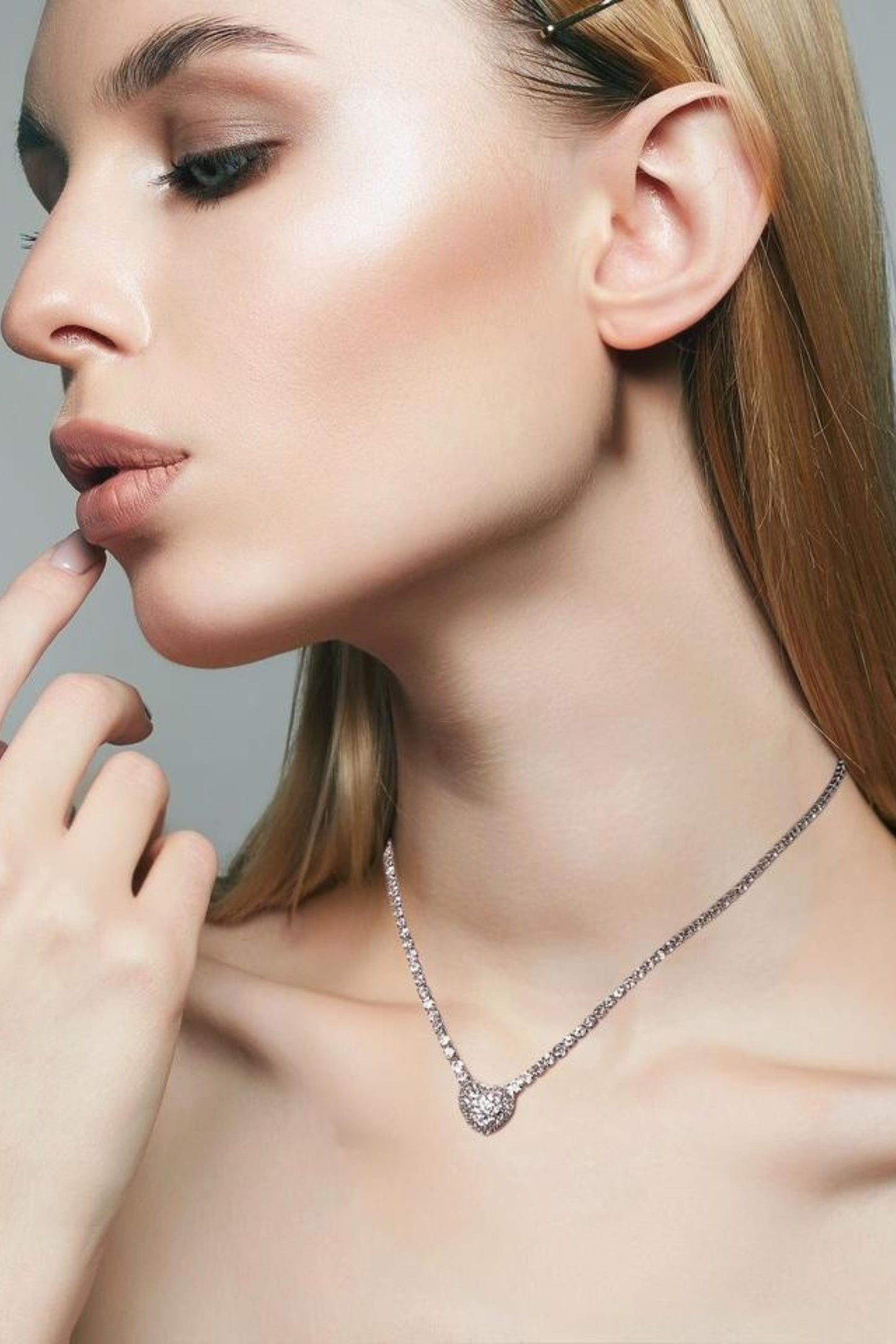 Heart Drop Necklace