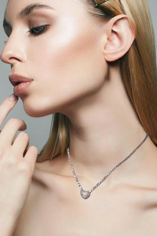 Heart Drop Necklace