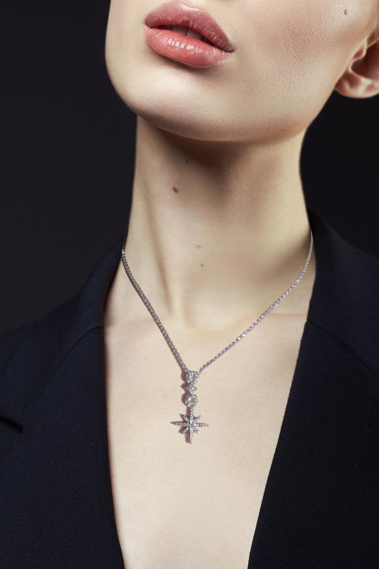 Star Drop Necklace