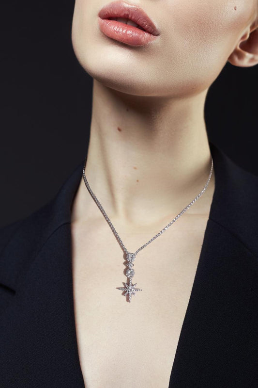 Star Drop Necklace
