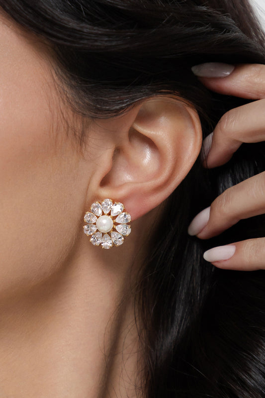 Floral Studs