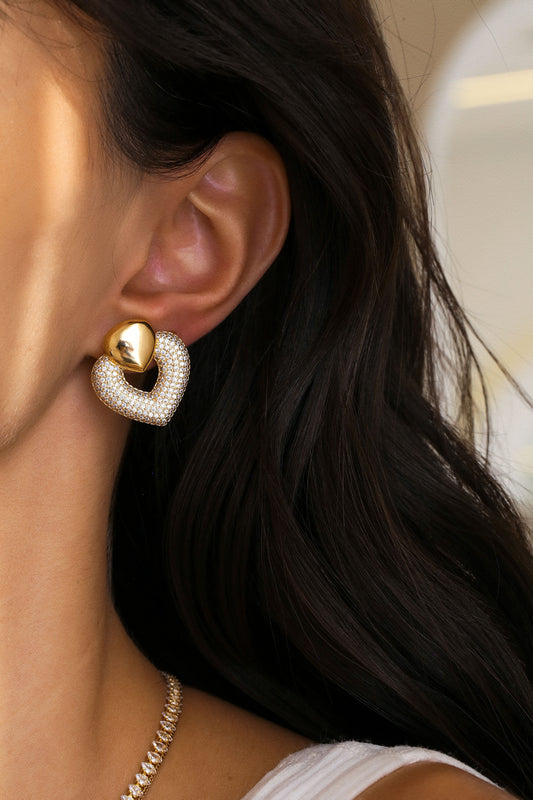 Pavé Love Drops