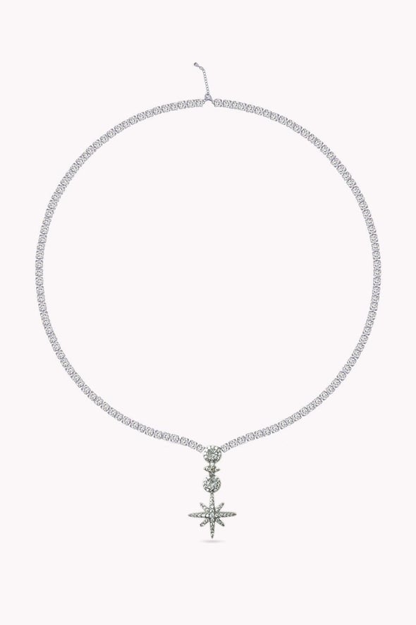 Star Drop Necklace
