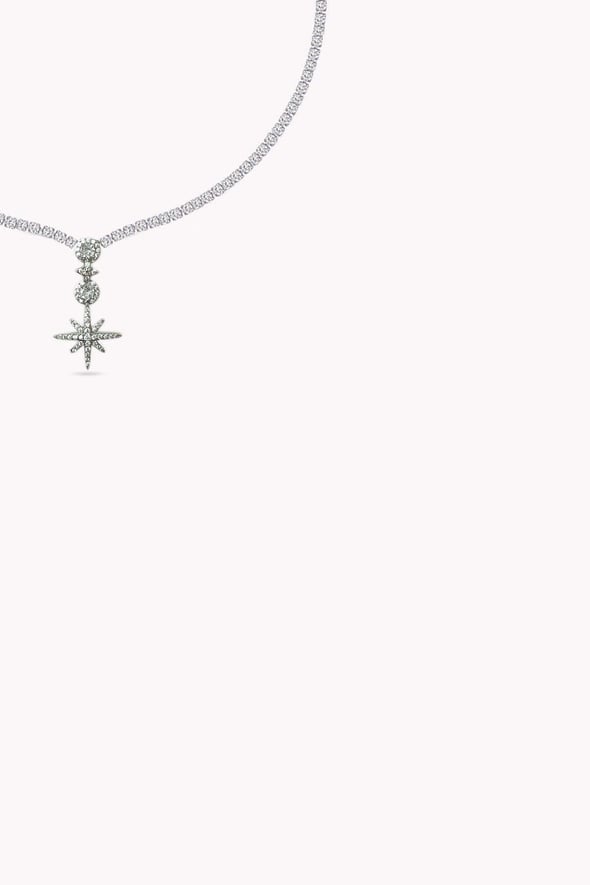 Star Drop Necklace